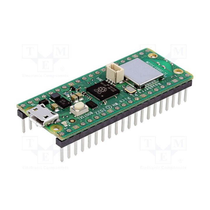Acessórios: disco prototípico Raspberry Pi PICO WH Cortex M0+