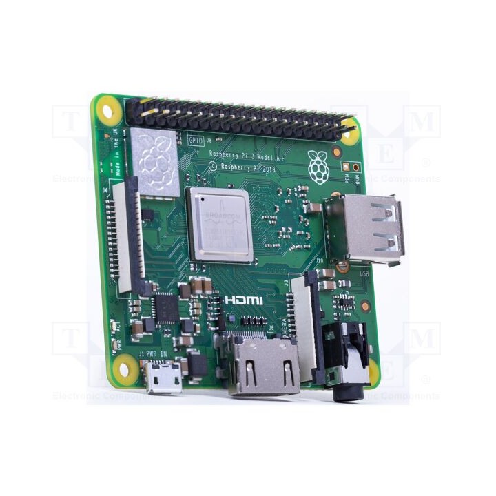 Computador monoplaca Raspberry Pi 3 1,4GHz BCM2837B0 5VDC