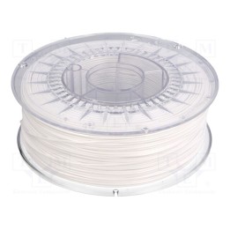 Filamento: PET-G Ø: 1,75mm branca 220÷250°C 1kg