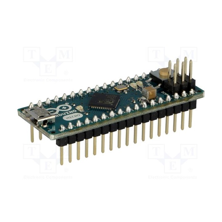 Kit de arranq: Arduino disco prototípico Comp: ATMEGA32U4
