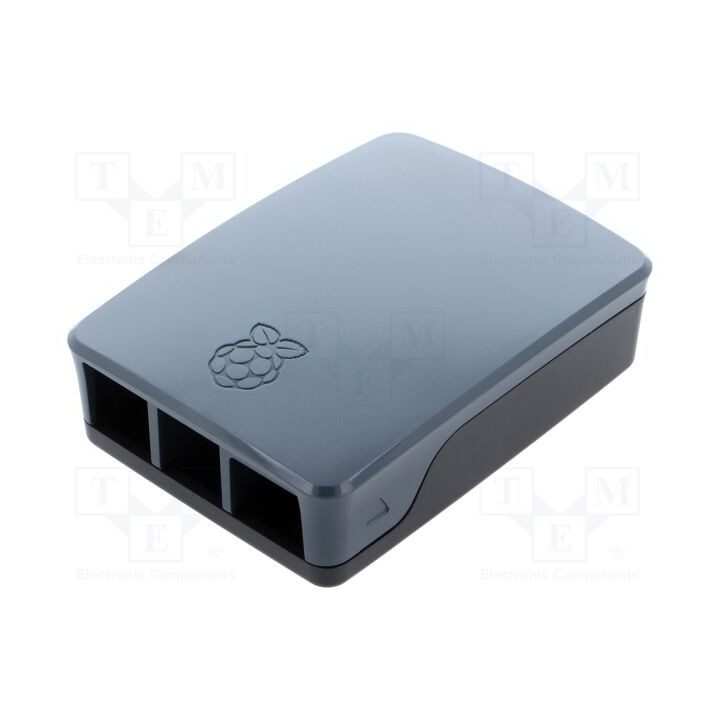 Caixa Cor: preta,cinzenta Mat.caixa: ABS Raspberry Pi 4