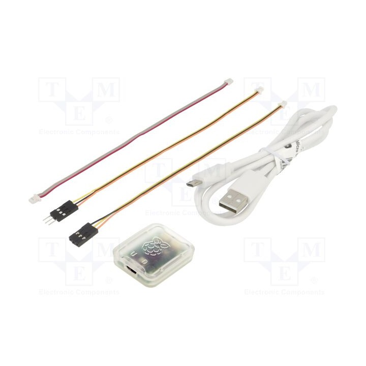 Debugger cabo USB A – USB B micro,caixa,cabos de conexão