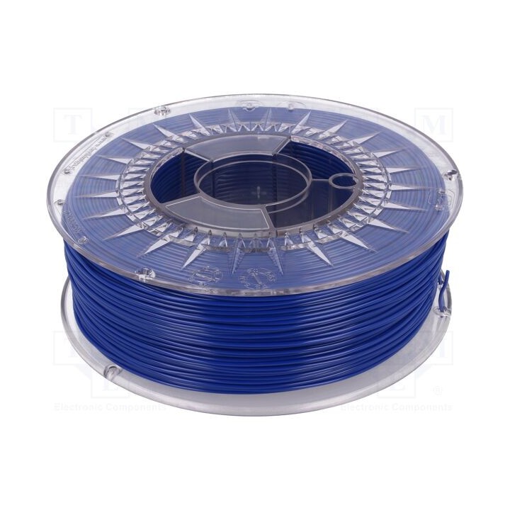 Filamento: PET-G Ø: 1,75mm azul 220÷250°C 1kg