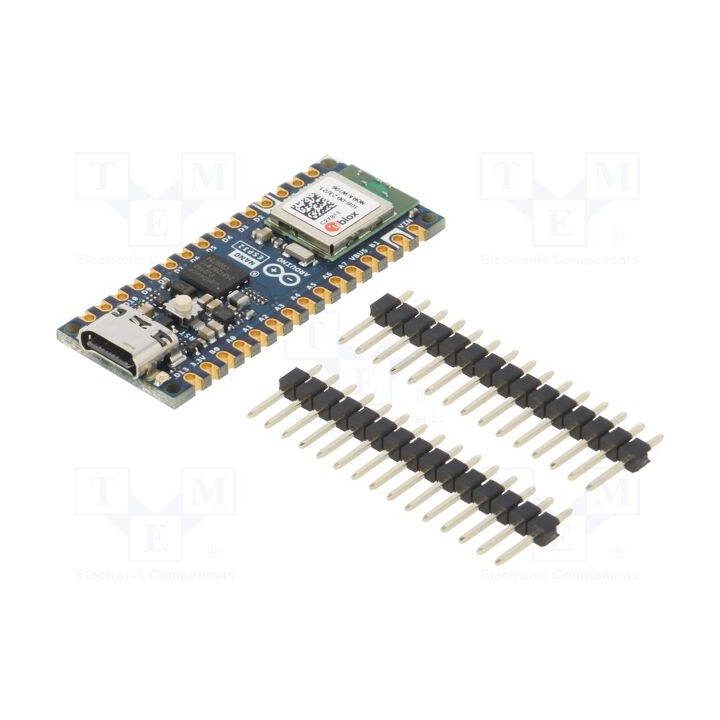 Kit de arranq: Arduino Nano Comp: NORA-W106-10B Rede: WiFi