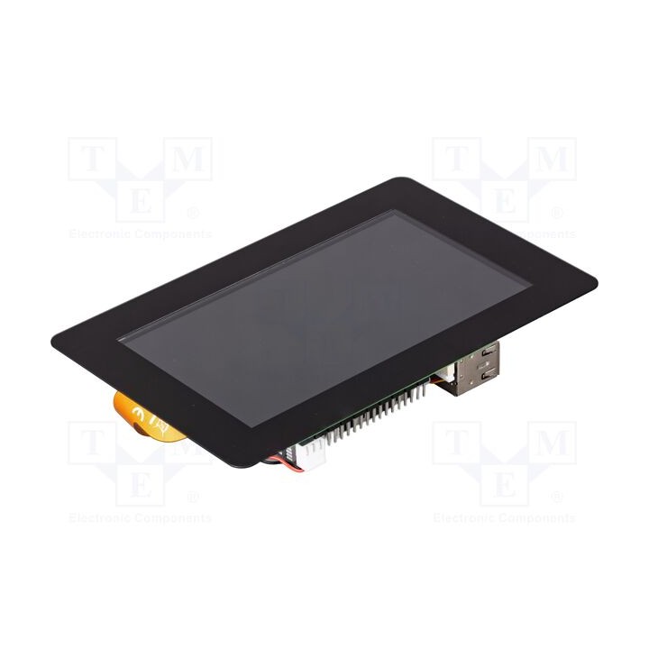 Monitor 143,5x92x10,5mm Cor: preta Interface: 24bit RGB 85° 5"