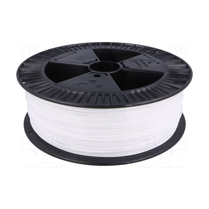 Filamento: PET-G Ø: 1,75mm branca 220÷250°C 2kg