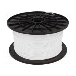 Filamento: PLA Ø: 1,75mm branca 200÷235°C 1kg