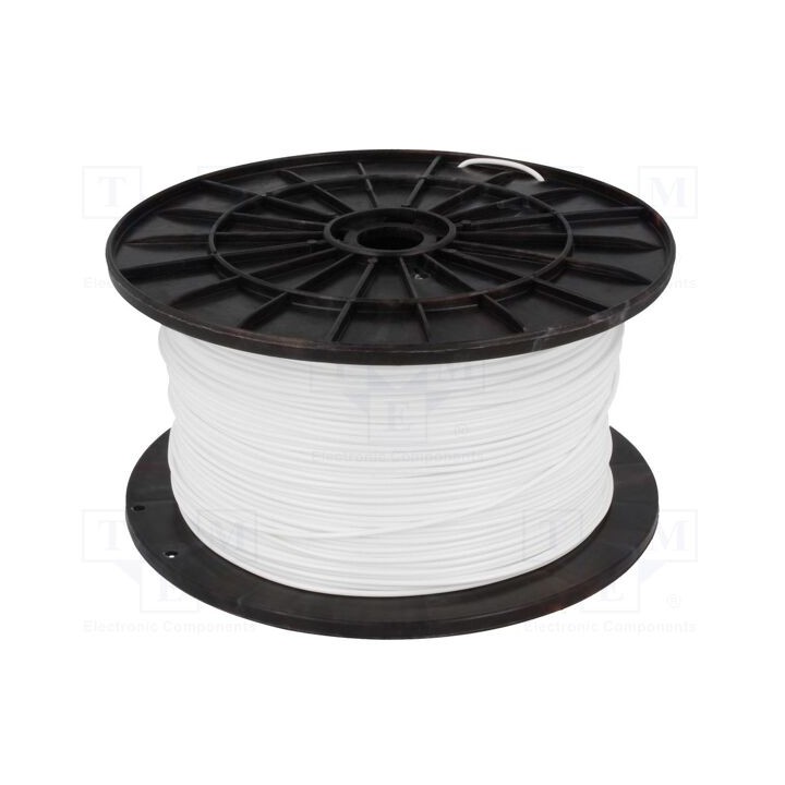Filamento: PLA Ø: 1,75mm branca 200÷235°C 1kg