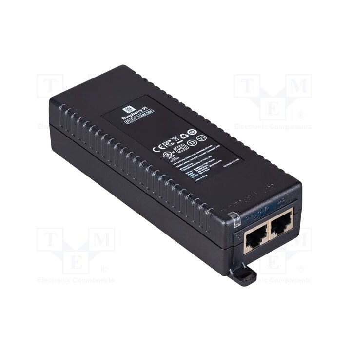 Alimentador 100÷240VAC 550mA 55VDC 30W Cor: preta interiores