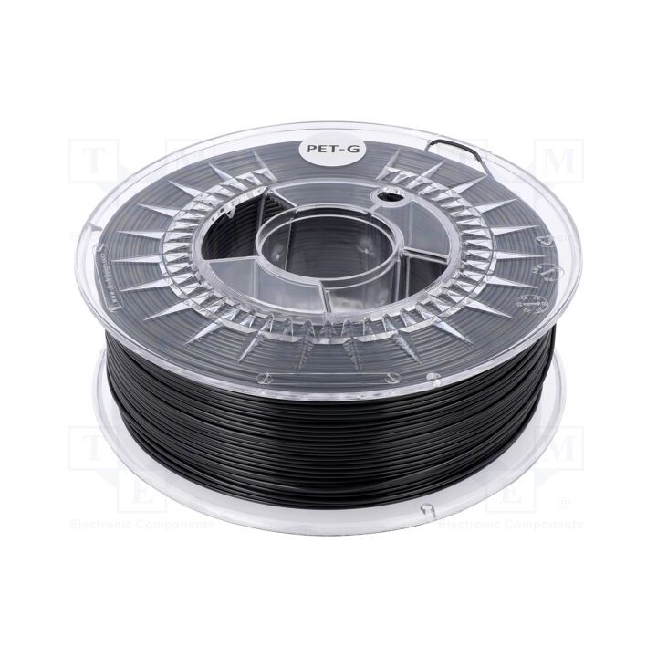 Filamento: PET-G Ø: 1,75mm cinzento escuro 220÷250°C 1kg