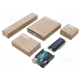 Kit de arranq: educativo Arduino 5VDC Arquitetura: AVR
