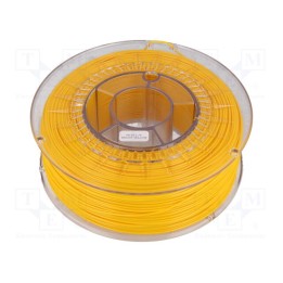 Filamento: PET-G Ø: 1,75mm amarelo (claro) 220÷250°C 1kg