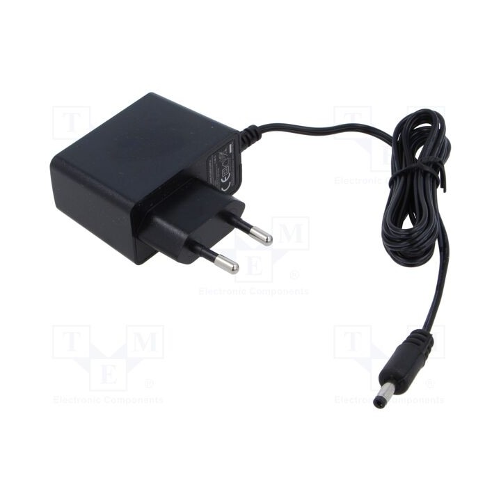 Alimentador: de impulsos para conectar,de rede,fichas 6VDC 1A