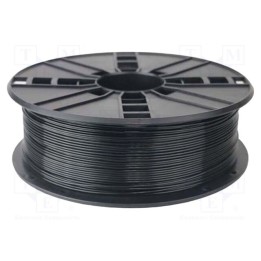 Filamento: PLA 1,75mm preta 190÷220°C 200g