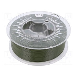 Filamento: PET-G Ø: 1,75mm verde azeitona 220÷250°C 1kg