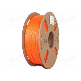 Filamento: PLA 1,75mm laranja 190÷220°C 1kg