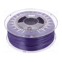 Filamento: PET-G Ø: 1,75mm roxo 220÷250°C 1kg