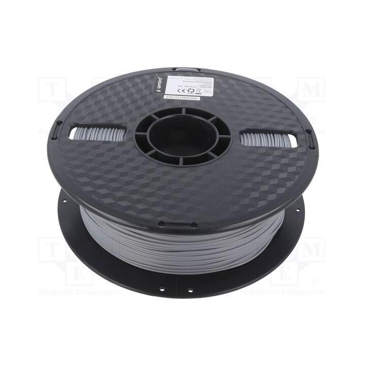 Filamento: PLA+ 1,75mm cinzenta 195÷235°C 1kg