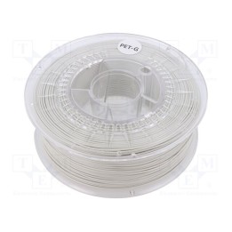 Filamento: PET-G Ø: 1,75mm cinza de computador 220÷250°C 1kg