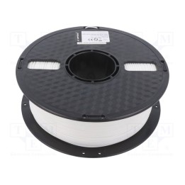 Filamento: PET-G 1,75mm branca 220÷260°C 1kg