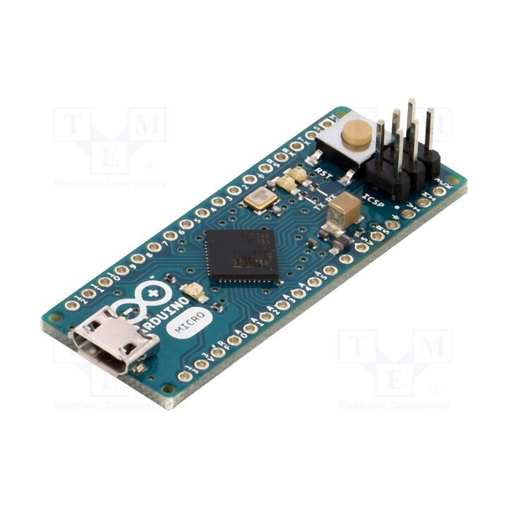 Kit de arranq: Arduino disco prototípico Comp: ATMEGA32U4