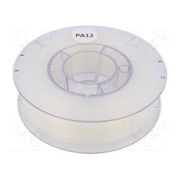 Filamento: PA12 Ø: 1,75mm natural 240÷270°C 330g