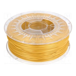 Filamento: PLA Ø: 1,75mm dourado 200÷235°C 1kg