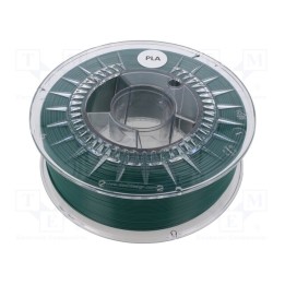 Filamento: PLA Ø: 1,75mm race green 200÷235°C 1kg
