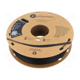 Filamento: PLA Tough 1,75mm preta 190÷230°C 750g PolyMax™