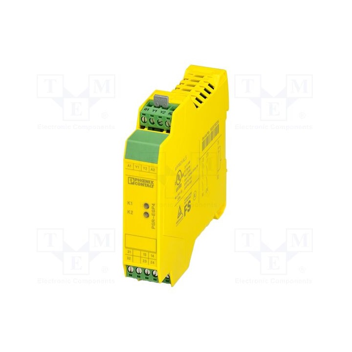 Módulo de automação: relé de segurança 24VDC IN: 1 PSRclassic