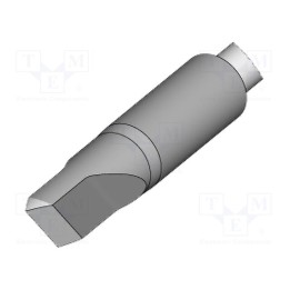 Ponta faca 7,2x0,1mm para soldador,à estação de solda