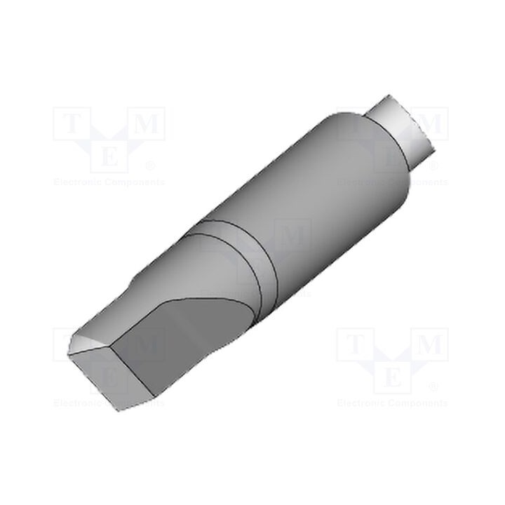 Ponta faca 7,2x0,1mm para soldador,à estação de solda