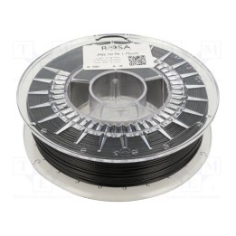 Filamento: ABS V0 FR 1,75mm preta 230÷270°C 700g