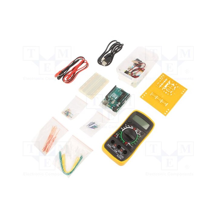 Kit de arranq: educativo Arduino Comp: A000066 Utrabalho: 5VDC
