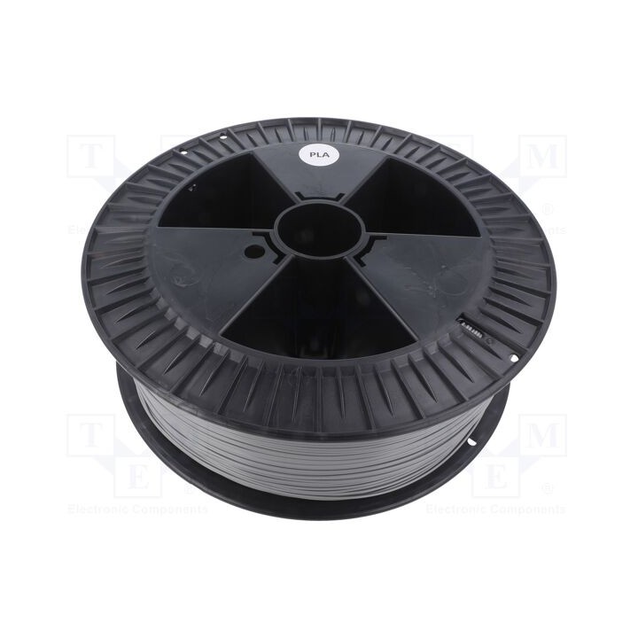Filamento: PLA Ø: 1,75mm cinzenta 200÷235°C 2kg