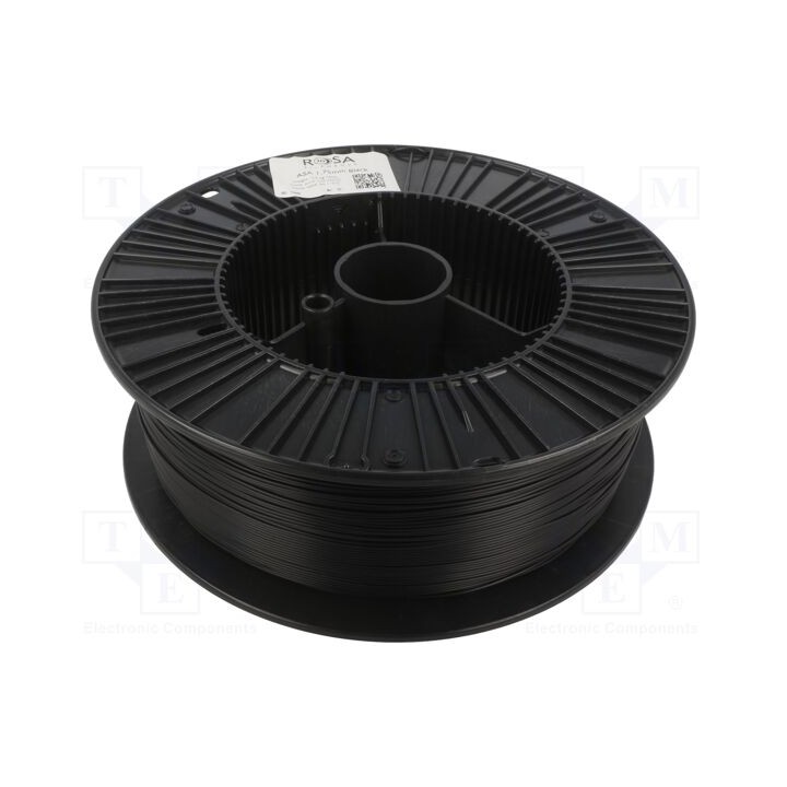 Filamento: ASA 1,75mm preta 220÷250°C 2,5kg