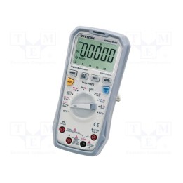 Multímetro digital USB LCD (22000) Barógrafo: 46segm True RMS