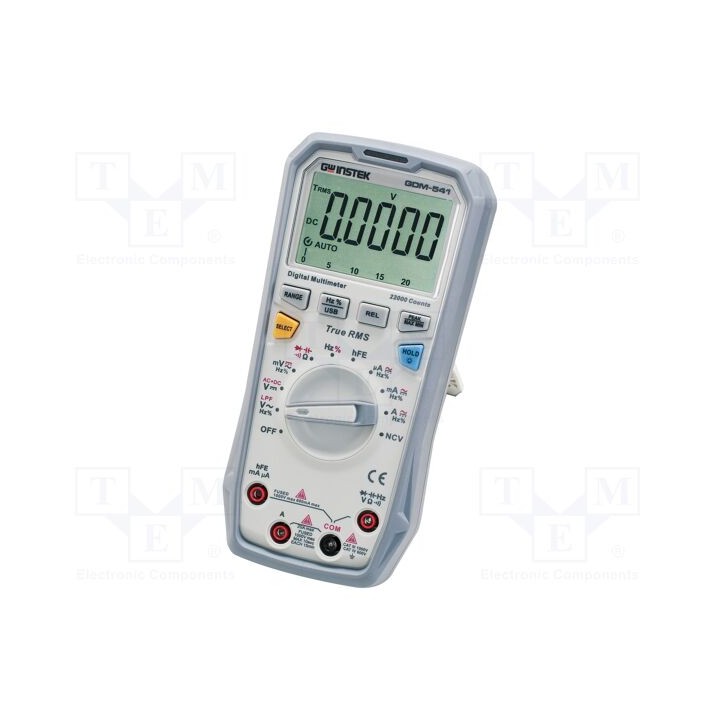Multímetro digital USB LCD (22000) Barógrafo: 46segm True RMS
