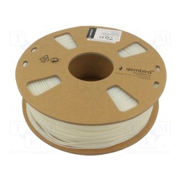 Filamento: PVA 1,75mm natural 168°C 1kg solúvel