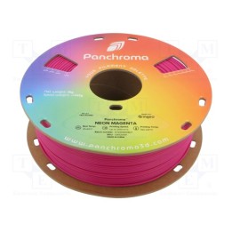 Filamento: PLA 1,75mm neon magenta 190÷230°C 1kg Panchroma™
