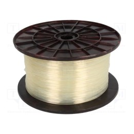 Filamento: PLA Ø: 1,75mm natural 195°C 1kg