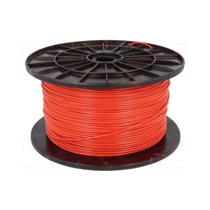 Filamento: PLA Ø: 1,75mm vermelho 200÷235°C 1kg