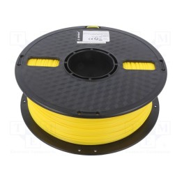 Filamento: ABS 1,75mm amarelo 225÷245°C 1kg