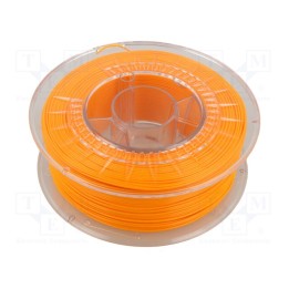 Filamento: ASA Ø: 1,75mm cor de laranja (claro) 230÷240°C 800g