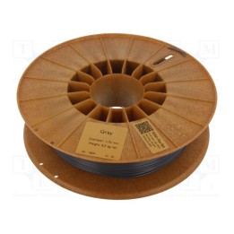 Filamento: ROSA-FLEX 96A 1,75mm cinzenta 210÷250°C 500g