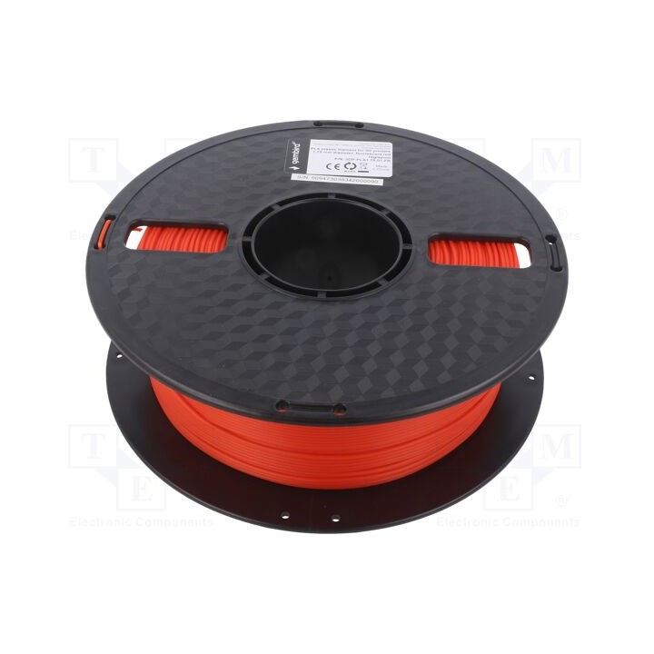 Filament: PLA 1.75mm bright red 190÷220°C 1kg