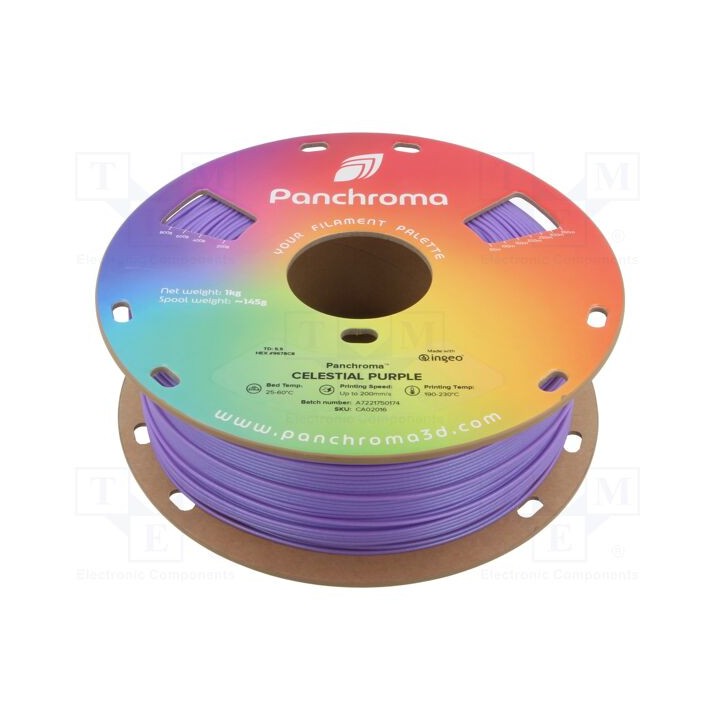 Filamento: PLA 1,75mm celestial purple 190÷230°C 1kg