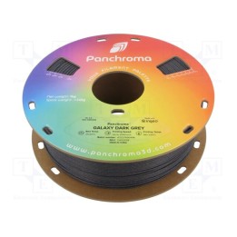 Filamento: PLA 1,75mm galaxy dark grey 190÷230°C 1kg
