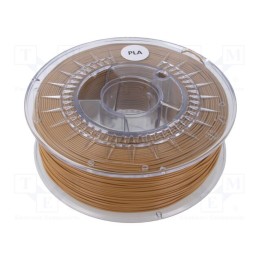 Filamento: PLA Ø: 1,75mm castanho-claro 200÷235°C 1kg