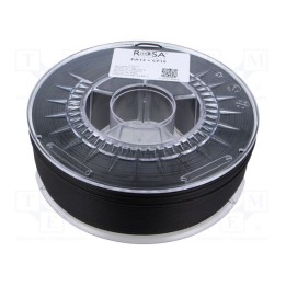 Filamento: PA12 + 15CF 1,75mm preta 250÷290°C 1kg